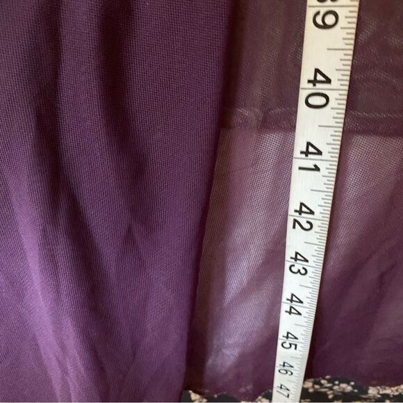 Glamour solo dance costume custom purple lace embroidered MA-Medium adult - Picture 12 of 15